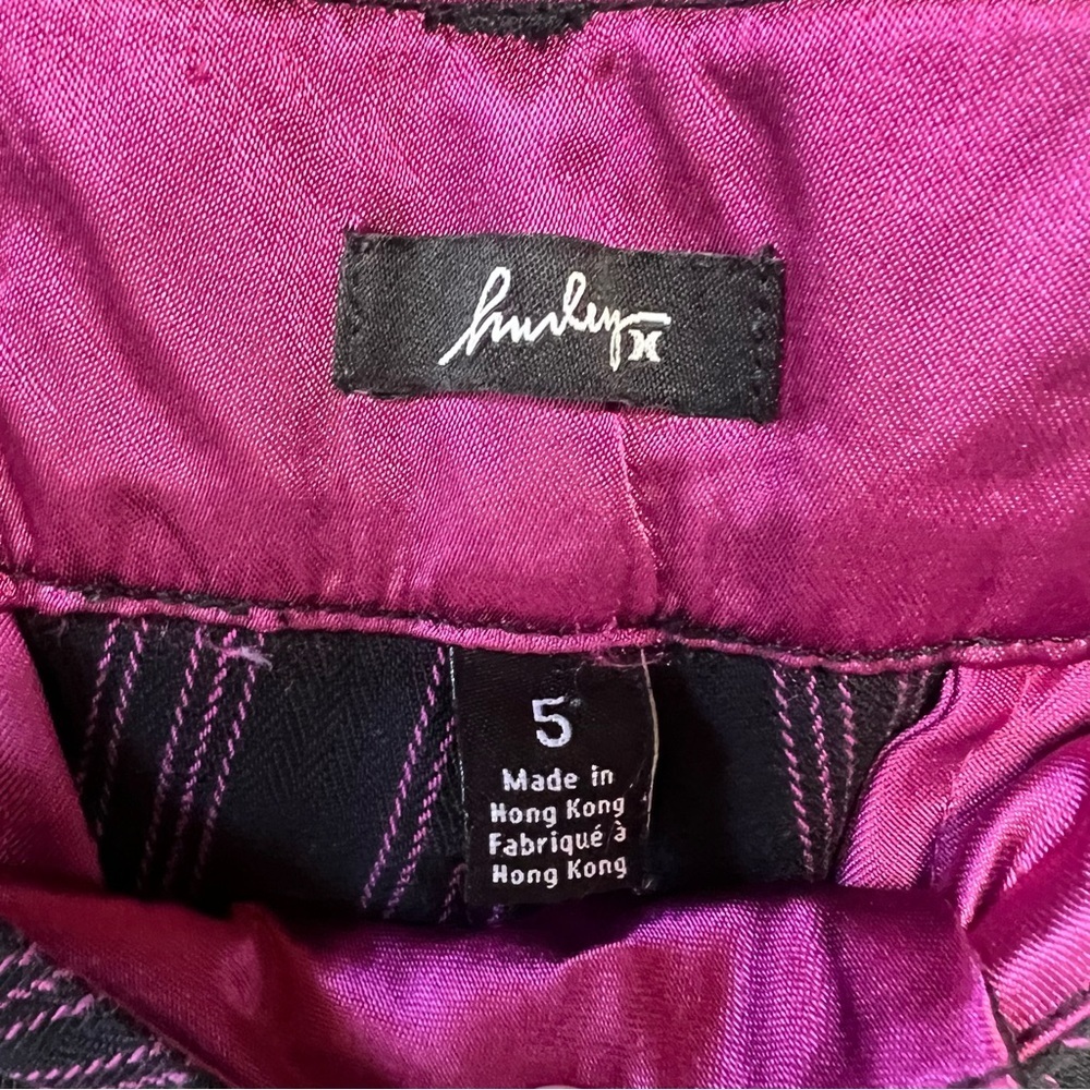 Hurley Black and Pink Low Rise Capri pants Y2k size 5 - Picture 7 of 8